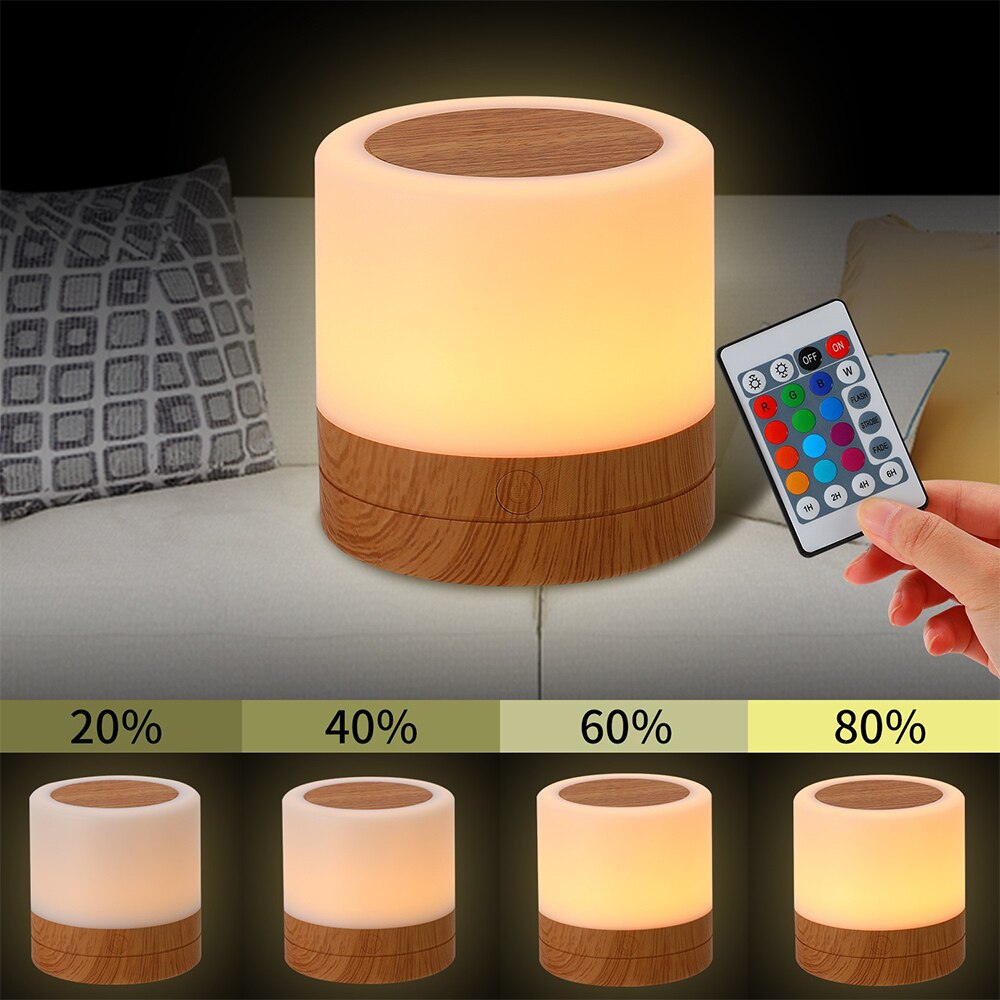 Touch Sensor Lamp Bedside Table Lamp for Kids